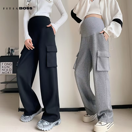 Maternity ankle-length trousers Fit4ABoss™