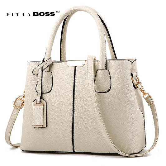 Leather Smooth Handbag Fit4ABoss™