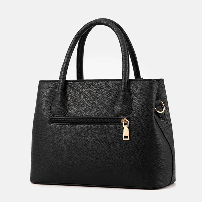 Leather Smooth Handbag Fit4ABoss™