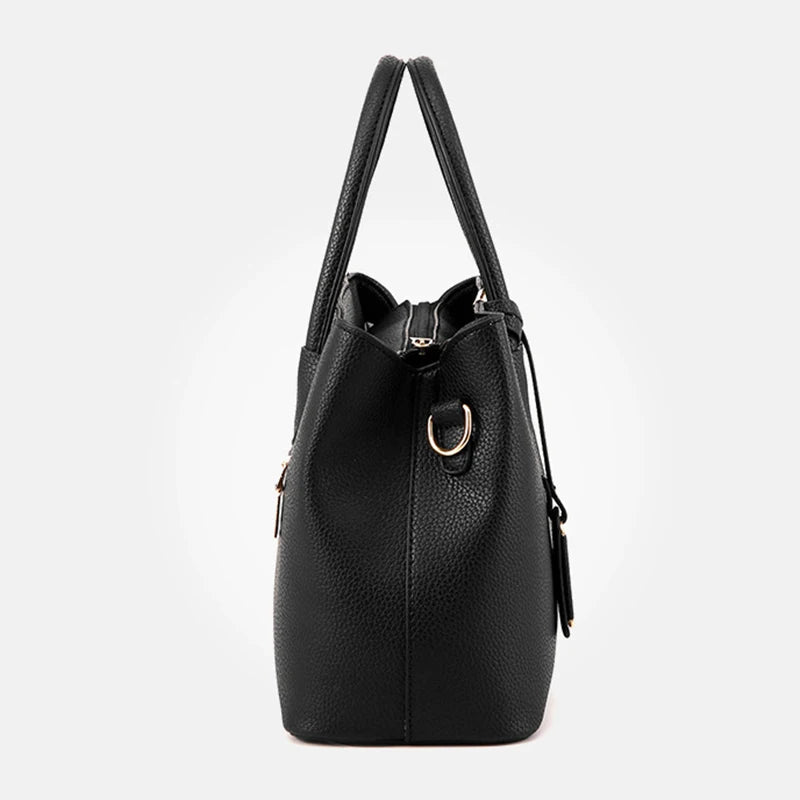 Leather Smooth Handbag Fit4ABoss™