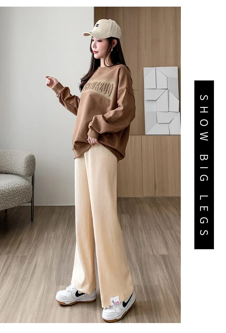 Chiffon Maternity Wide Leg Trousers Fit4ABoss™