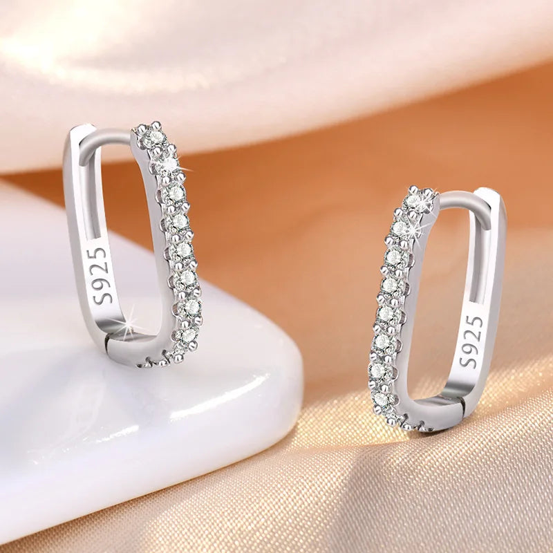 Zircon Circle Hoop Earrings Fit4ABoss™