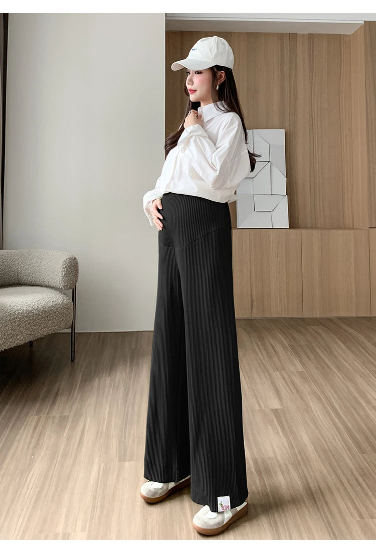 Chiffon Maternity Wide Leg Trousers Fit4ABoss™