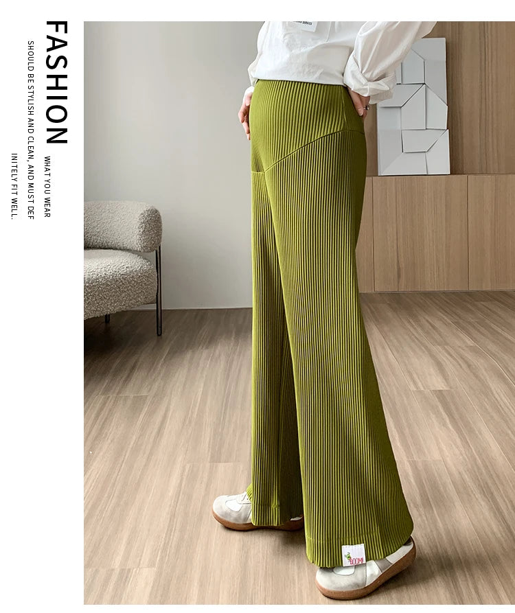 Chiffon Maternity Wide Leg Trousers Fit4ABoss™