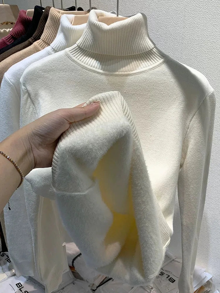 Turtleneck Knitted Pullover Jumper Fit4ABoss™