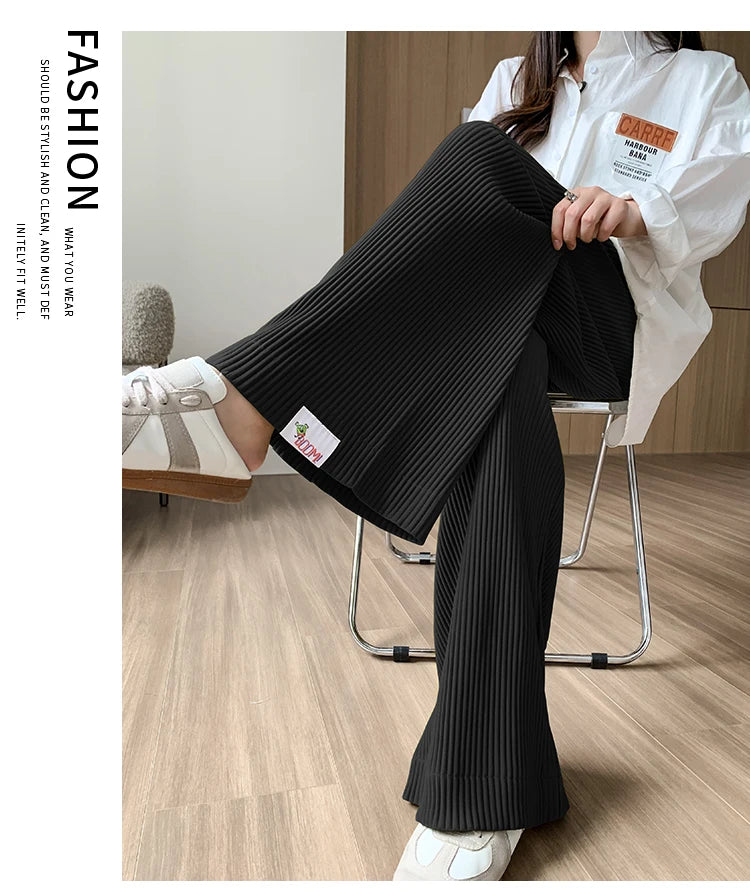 Chiffon Maternity Wide Leg Trousers Fit4ABoss™