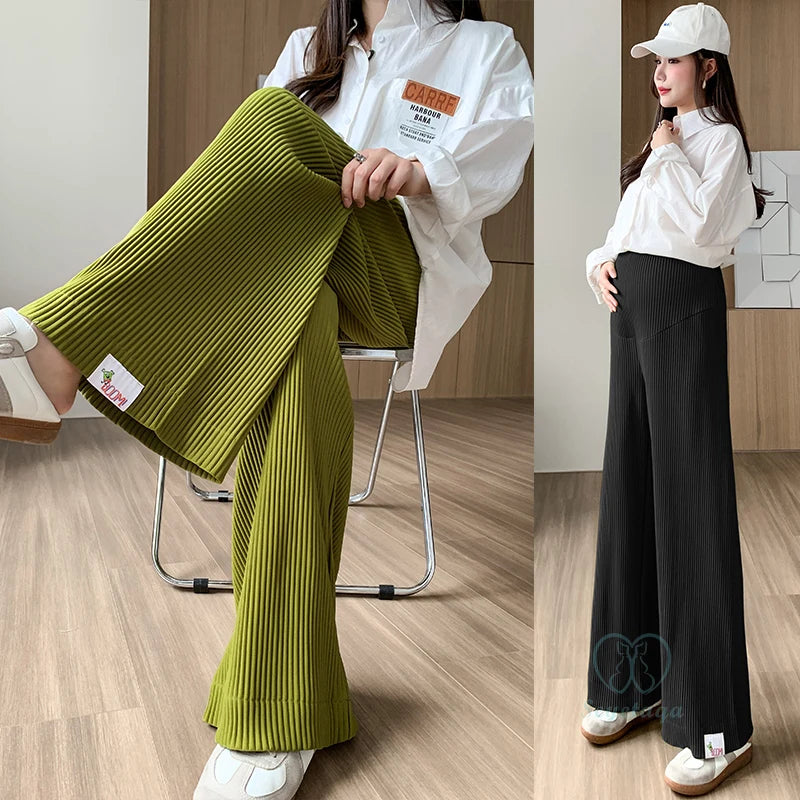 Chiffon Maternity Wide Leg Trousers Fit4ABoss™