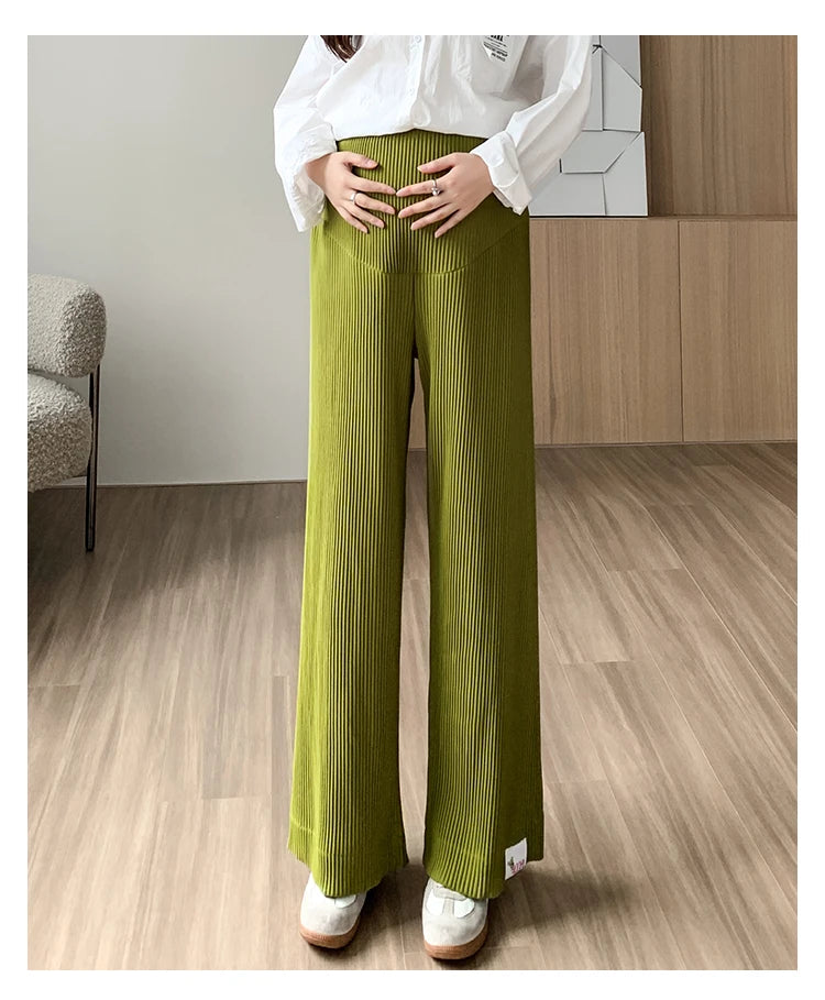 Chiffon Maternity Wide Leg Trousers Fit4ABoss™