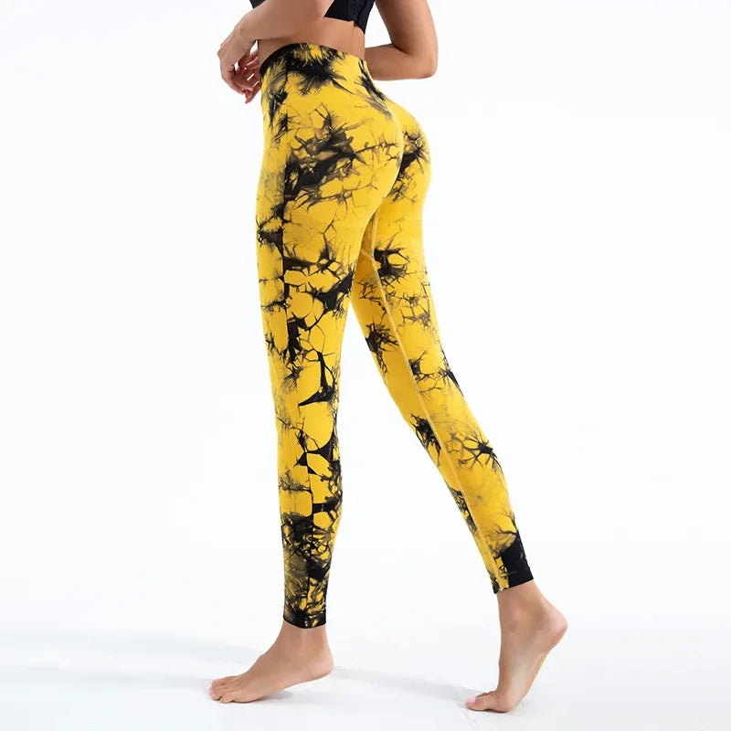 Women Tiedye Gym Leggings Fit4ABoss™