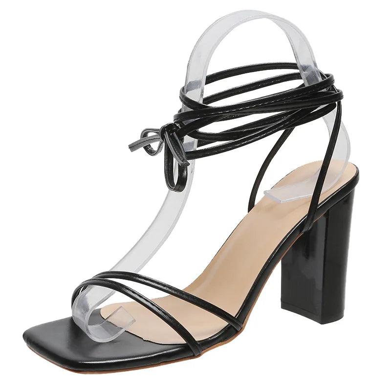 Ankle Strap Cross-Tied High Heels Fit4ABoss™