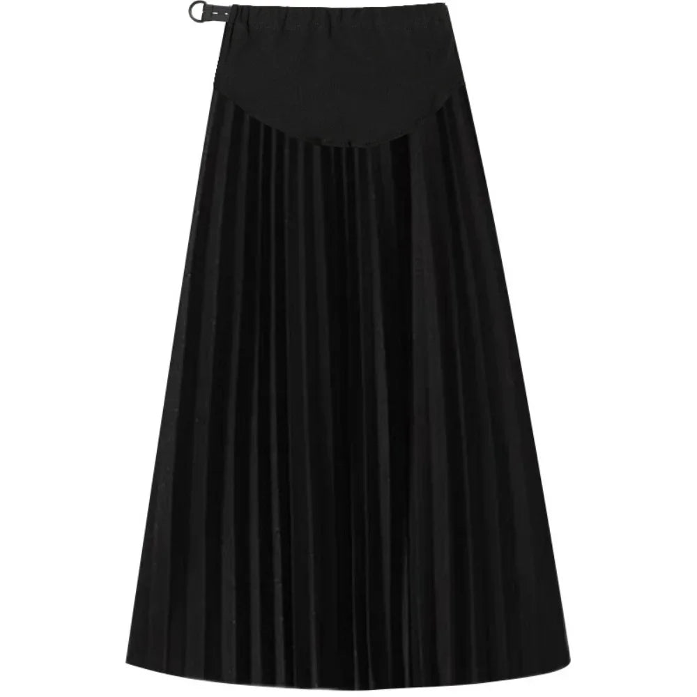 Pleated Thick Warm Maternity Skirts Fit4ABoss™