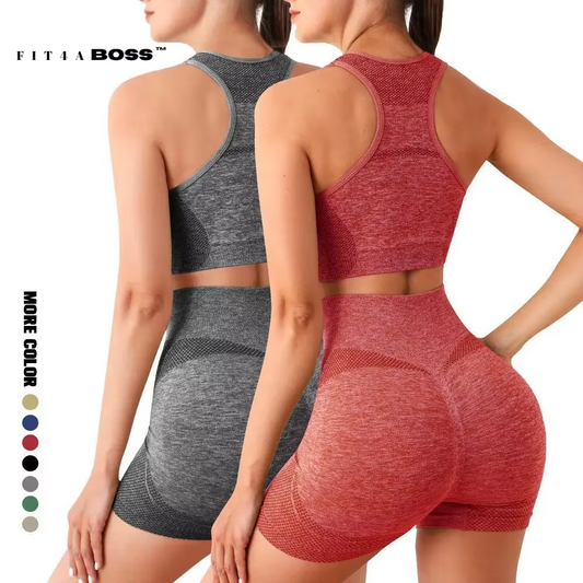 Comfy 2 Piece Seamless Gym Set Fit4ABoss™