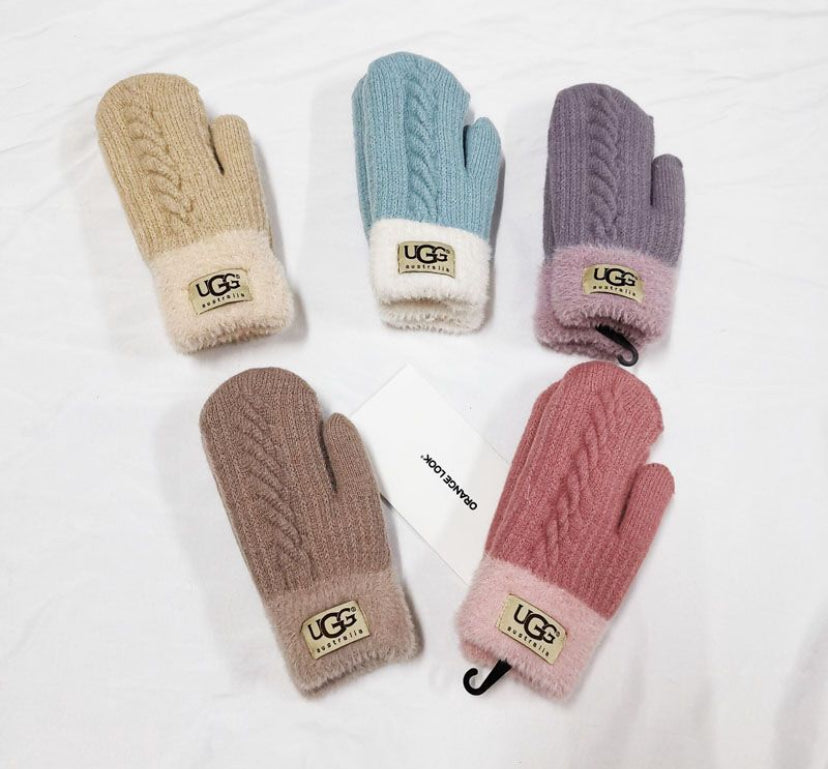 UGG Style Warm Winter Gloves